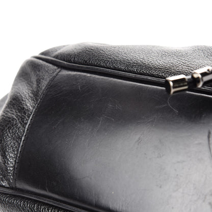 Burberry Calfskin Warrior Hobo Black 10 of 18
