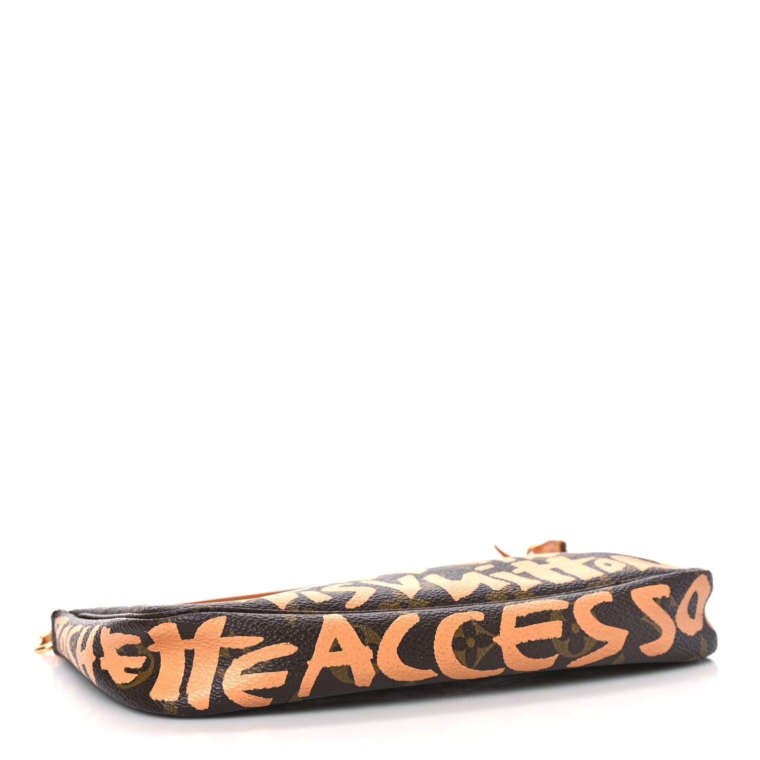 Louis Vuitton Monogram Graffiti Pochette Accessories Peach 4 of 11