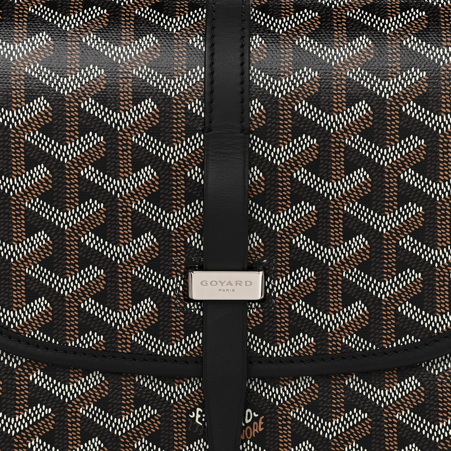 Goyardine Belvedere II PM Messenger Bag Black