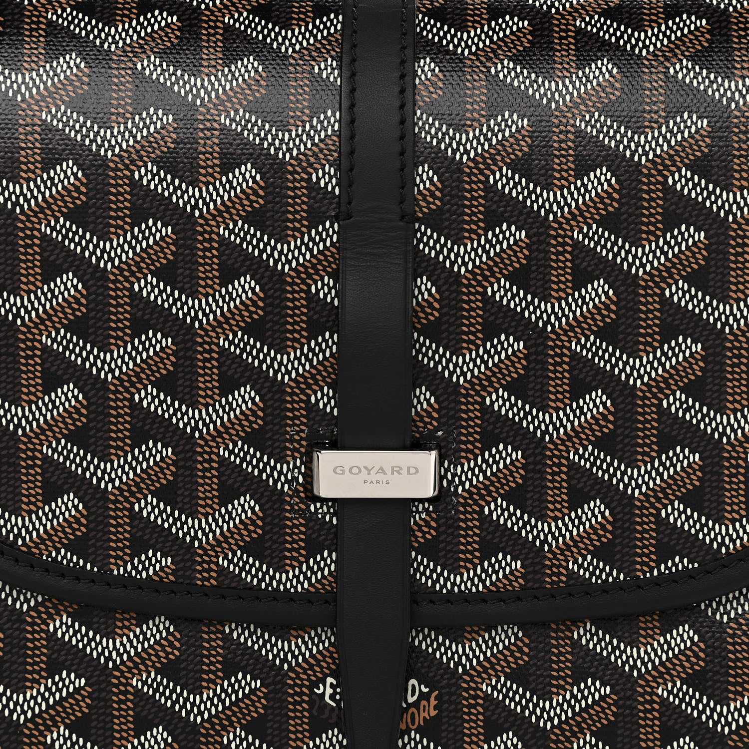 Goyard Goyardine Belvedere II PM Messenger Bag Black 7 of 10