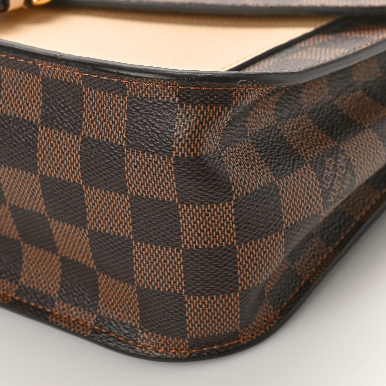 Louis Vuitton Damier Ebene Beaumarchais Creme 9 of 12