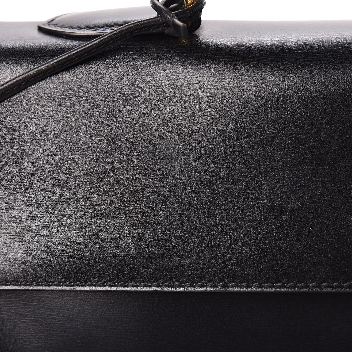 Hermes Box Kelly Retourne 35 Black 8 of 11