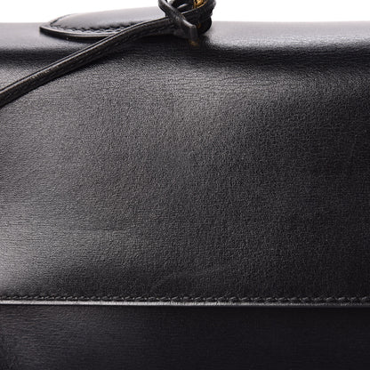 Hermes Box Kelly Retourne 35 Black 8 of 11