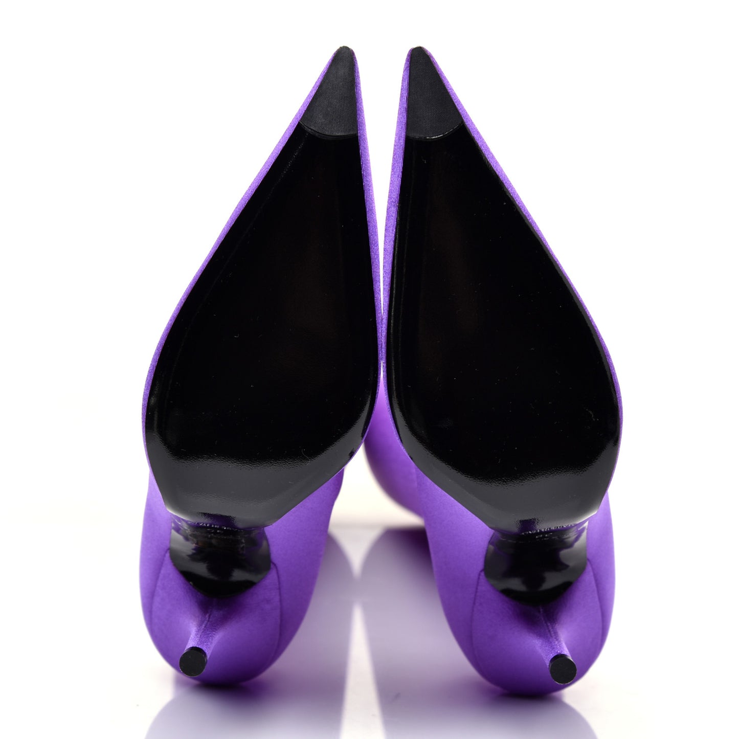 Spandex Pointed Toe Knife Thigh High Boots 36 Violet