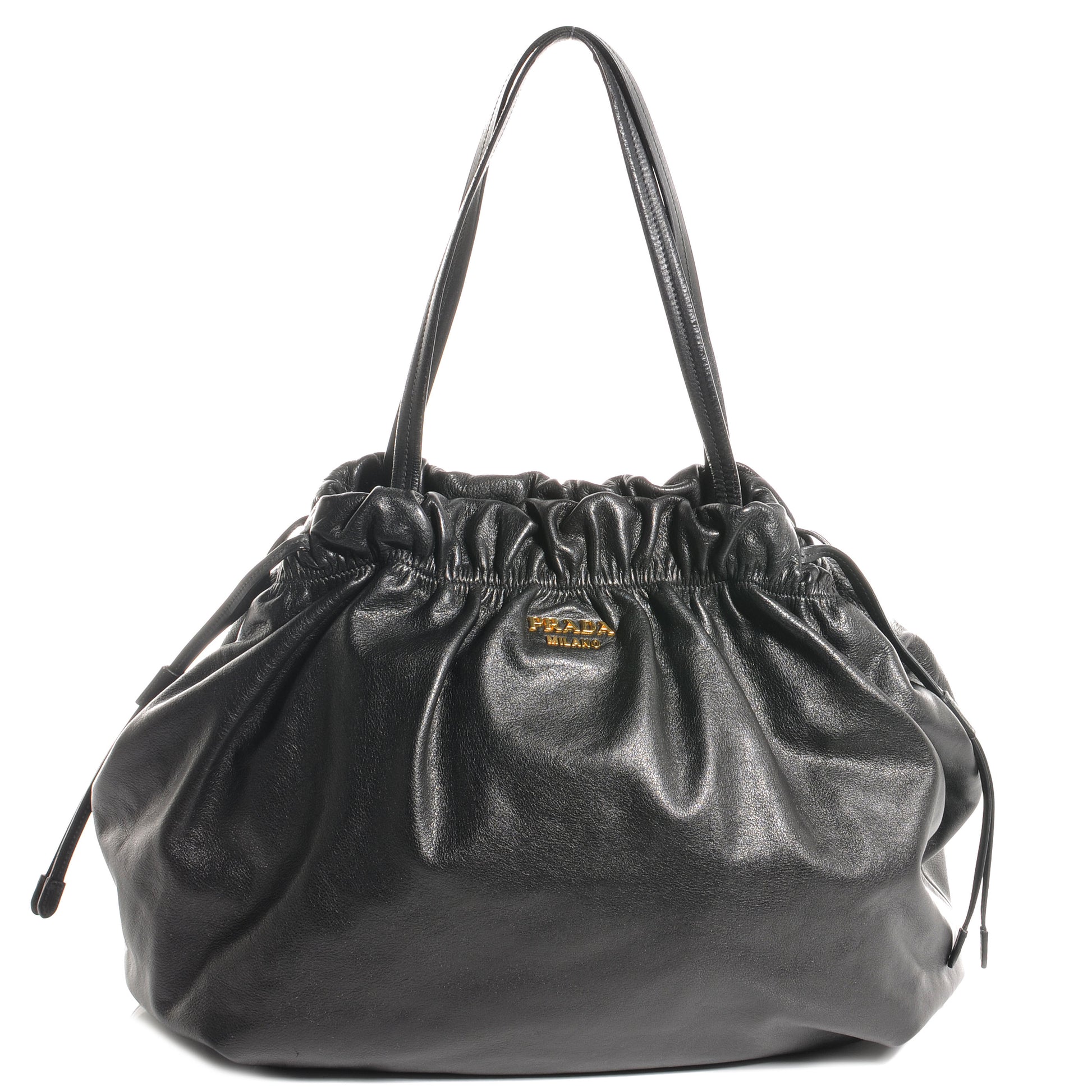 Prada Soft Calf Shopping Tote Nero Black 1 of 9