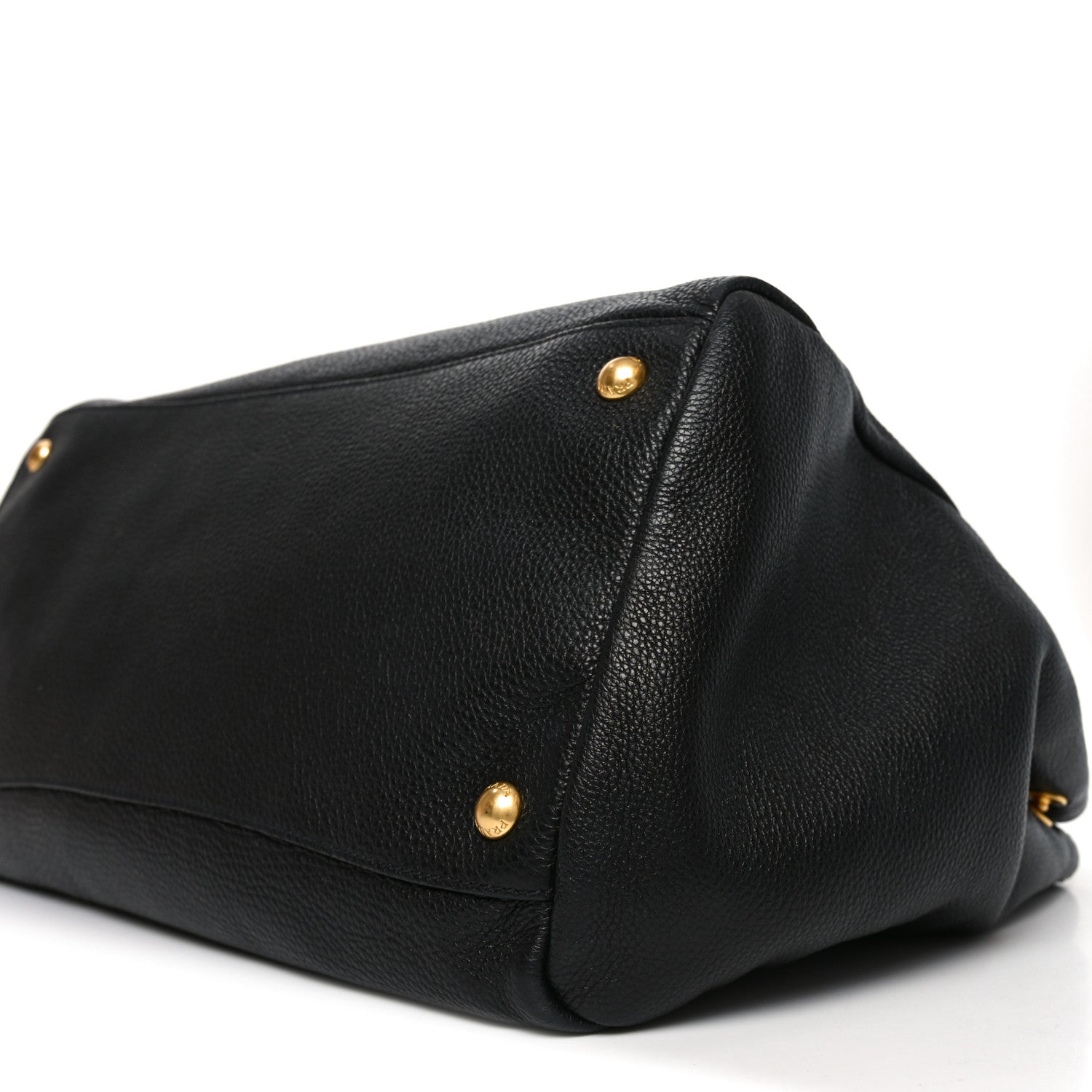 Prada Vitello Phenix Shopping Bag Black 9 of 9