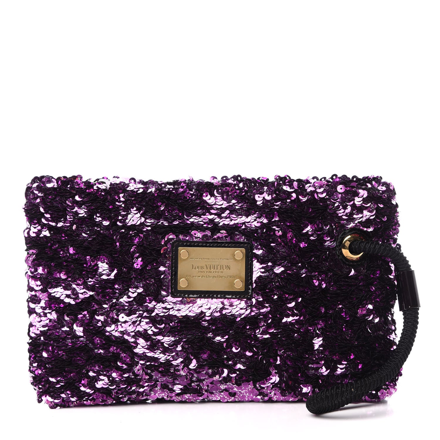 Louis Vuitton Sequin Pochette Rococo Violet 1 of 7