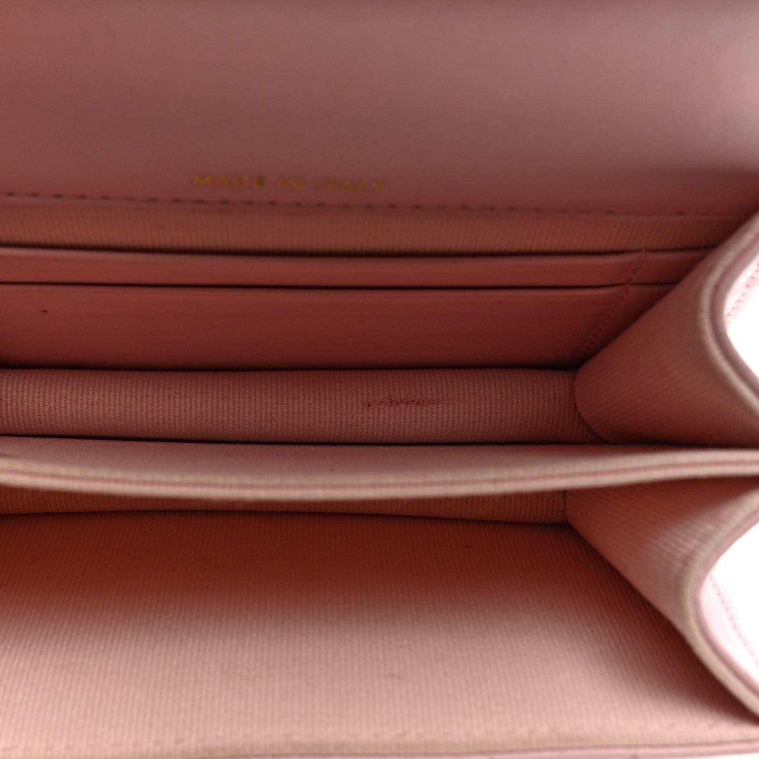 Chanel Lambskin Quilted Pick Me Up Clutch With Chain Pink 5 of 10