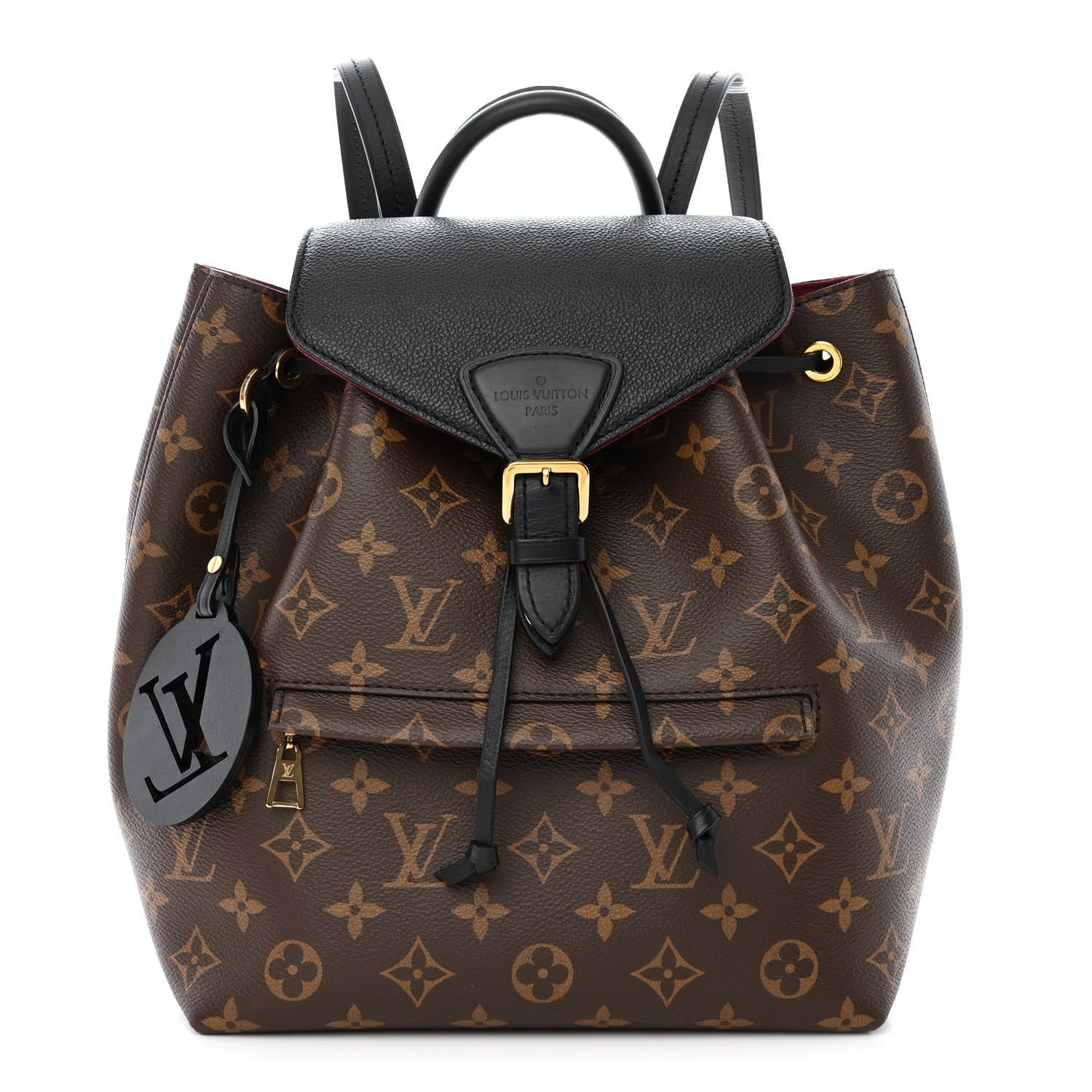 Louis Vuitton Monogram Montsouris PM Black 1 of 9