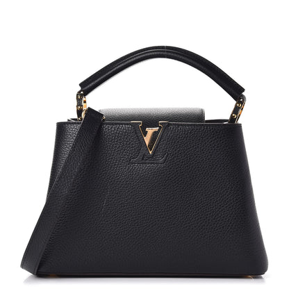 Louis Vuitton Taurillon Capucines BB Black 1 of 9