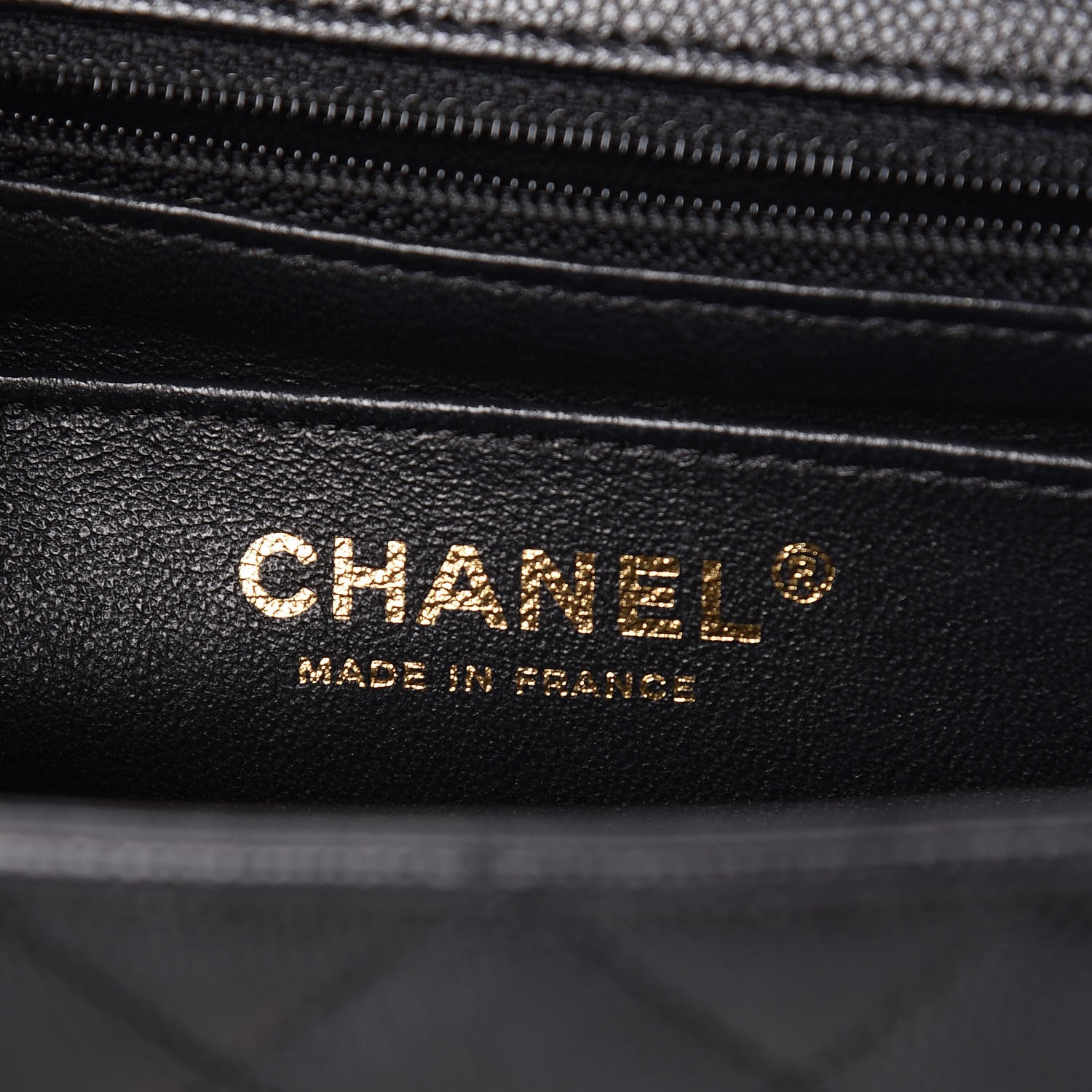 Chanel Caviar Quilted Mini Rectangular Flap Black 8 of 12