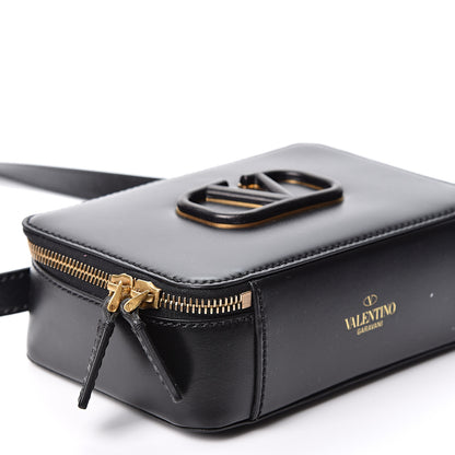 Valentino Garavani Smooth Calfskin VSling Crossbody Bag Black 8 of 9