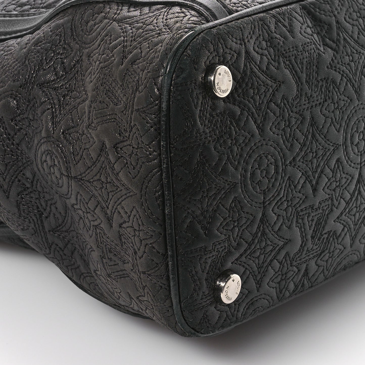 Monogram Lambskin Antheia IXIA PM Black