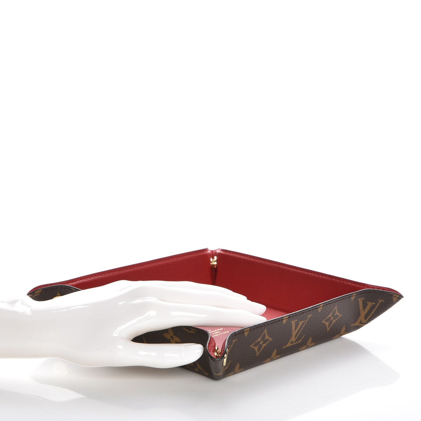 Monogram Change Tray Rouge