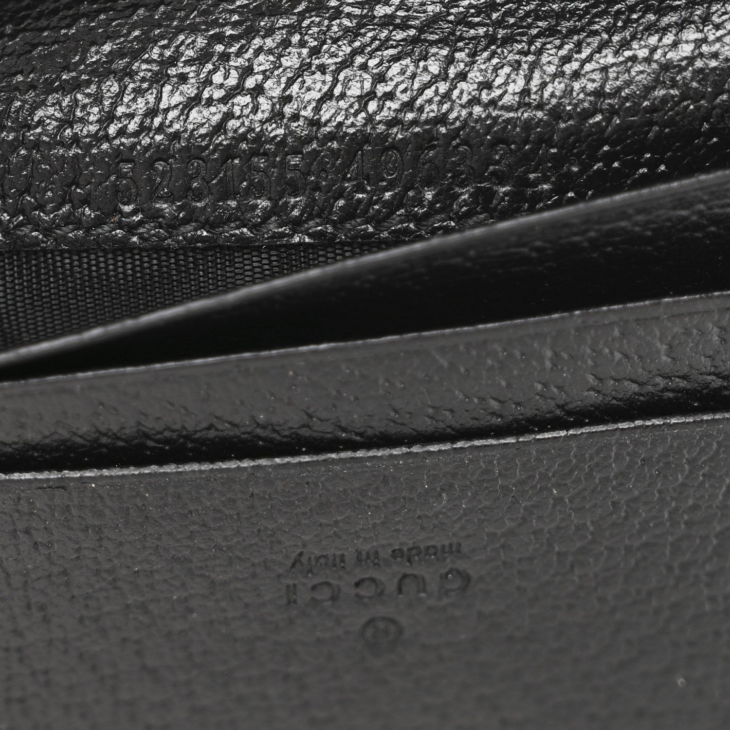 Gucci Calfskin Web Ophidia Card Case Black 7 of 9
