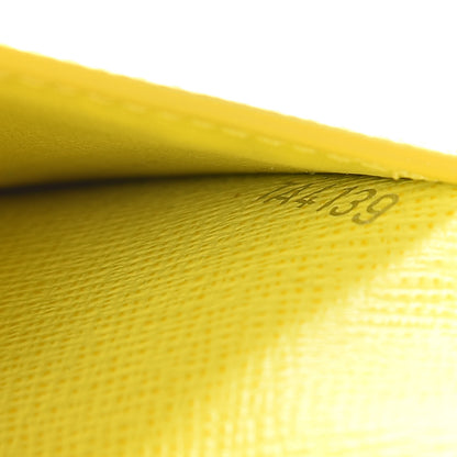 Louis Vuitton Damier Graphite Logo Pocket Organizer Yellow 7 of 9