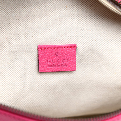 Gucci Grained Calfskin Logo Belt Bag Pink 6 of 10