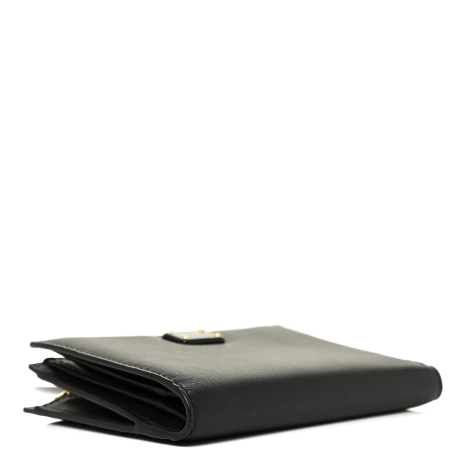 Dolce & Gabbana Calfskin Bi-Fold Wallet Black 4 of 11