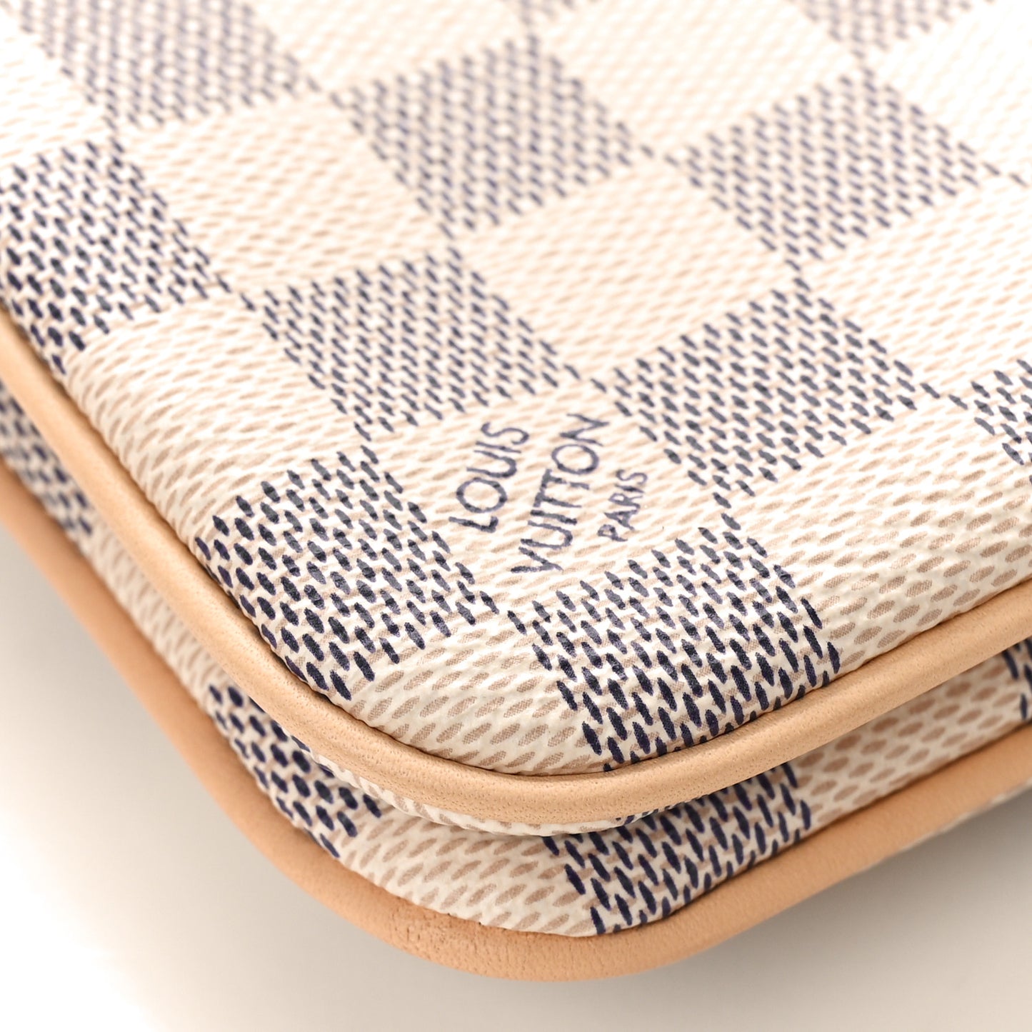 Damier Azur Double Zip Pochette