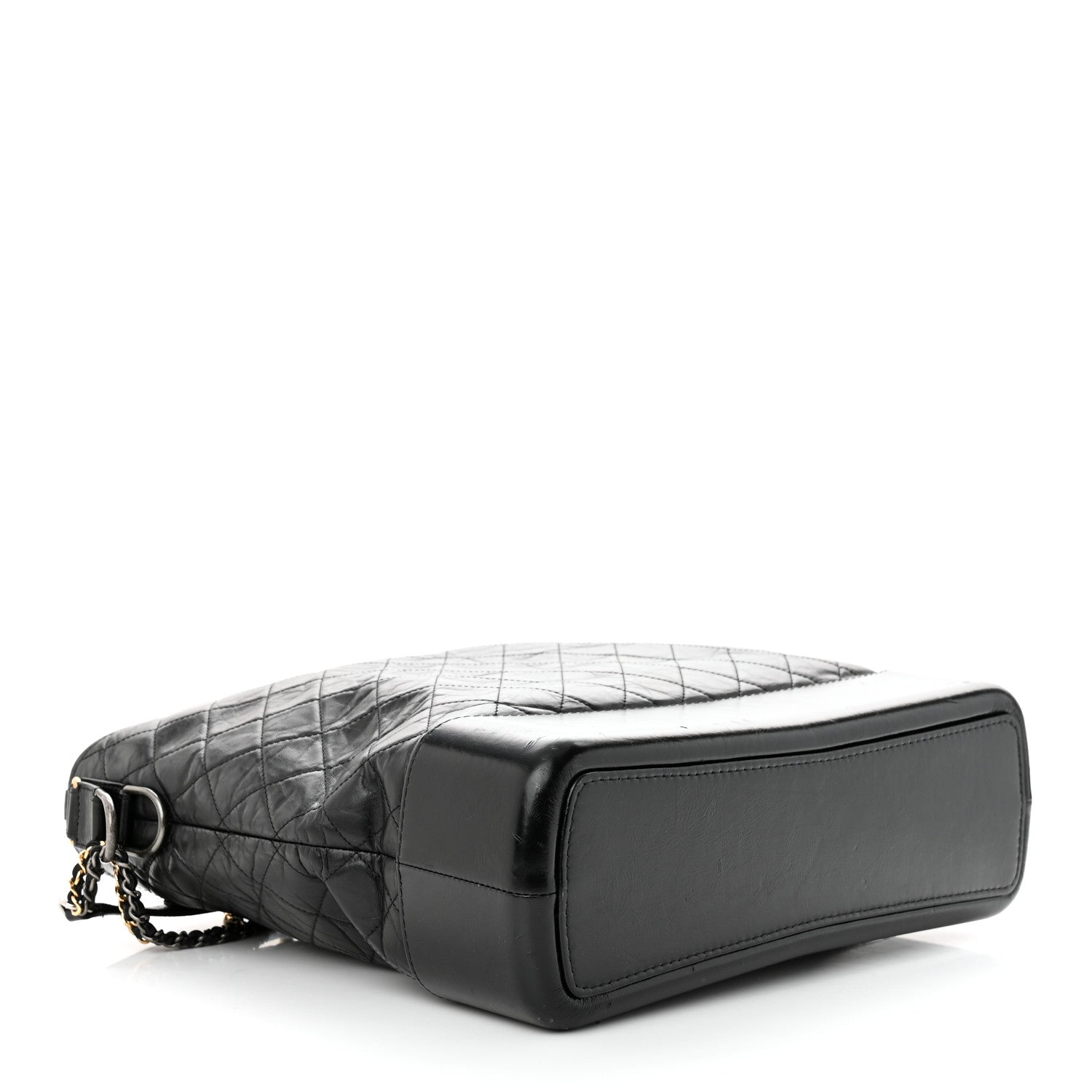Chanel Aged Calfskin Quilted Maxi Gabrielle Hobo Black 4 of 15