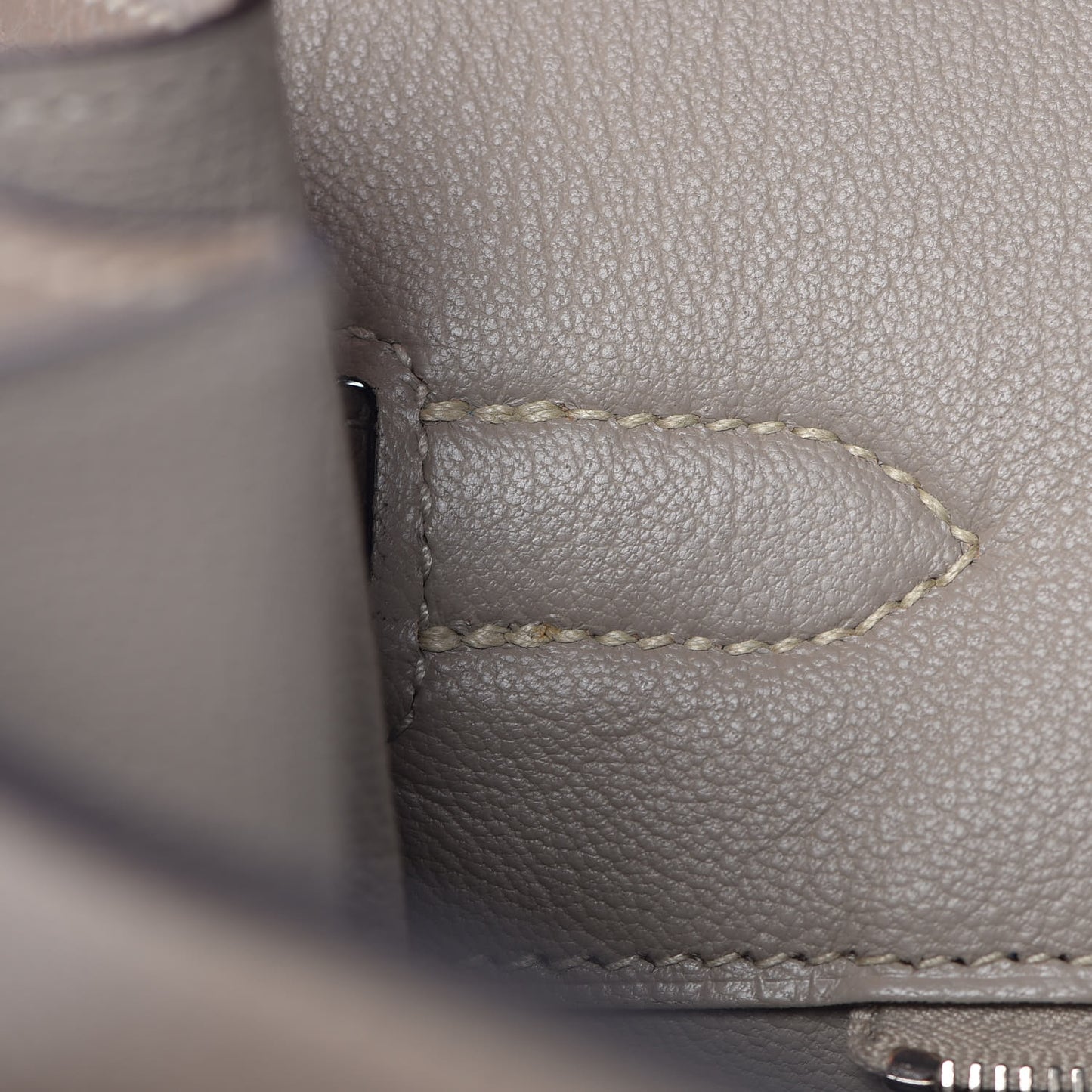 Togo Birkin 35 Gris Tourterelle