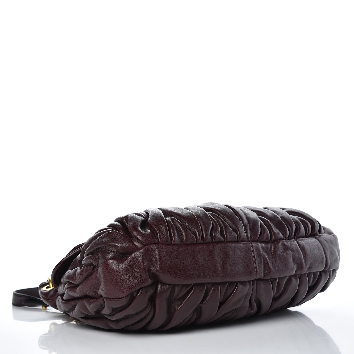 Nappa Matelasse Coffer Hobo Brown