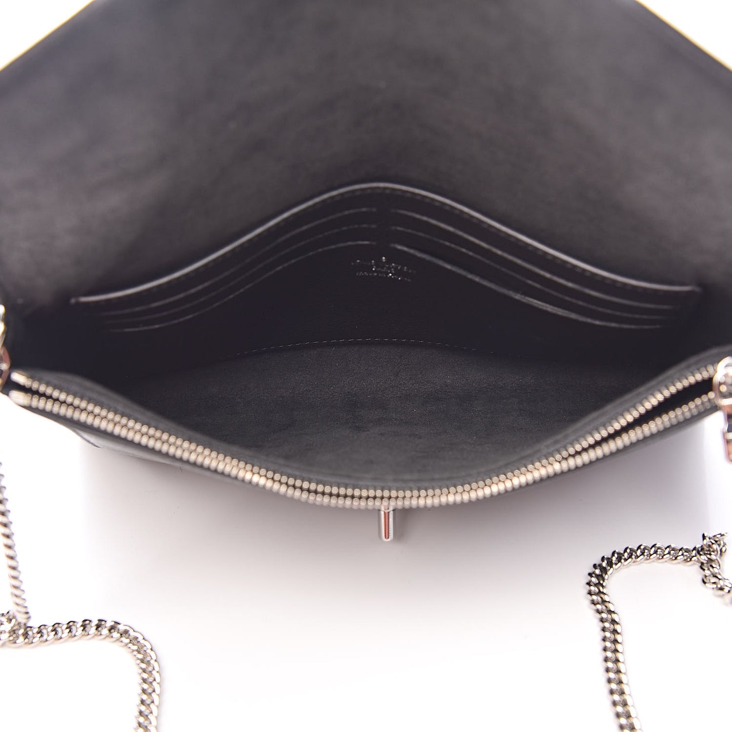 Soft Calfskin My Lockme Pochette Black
