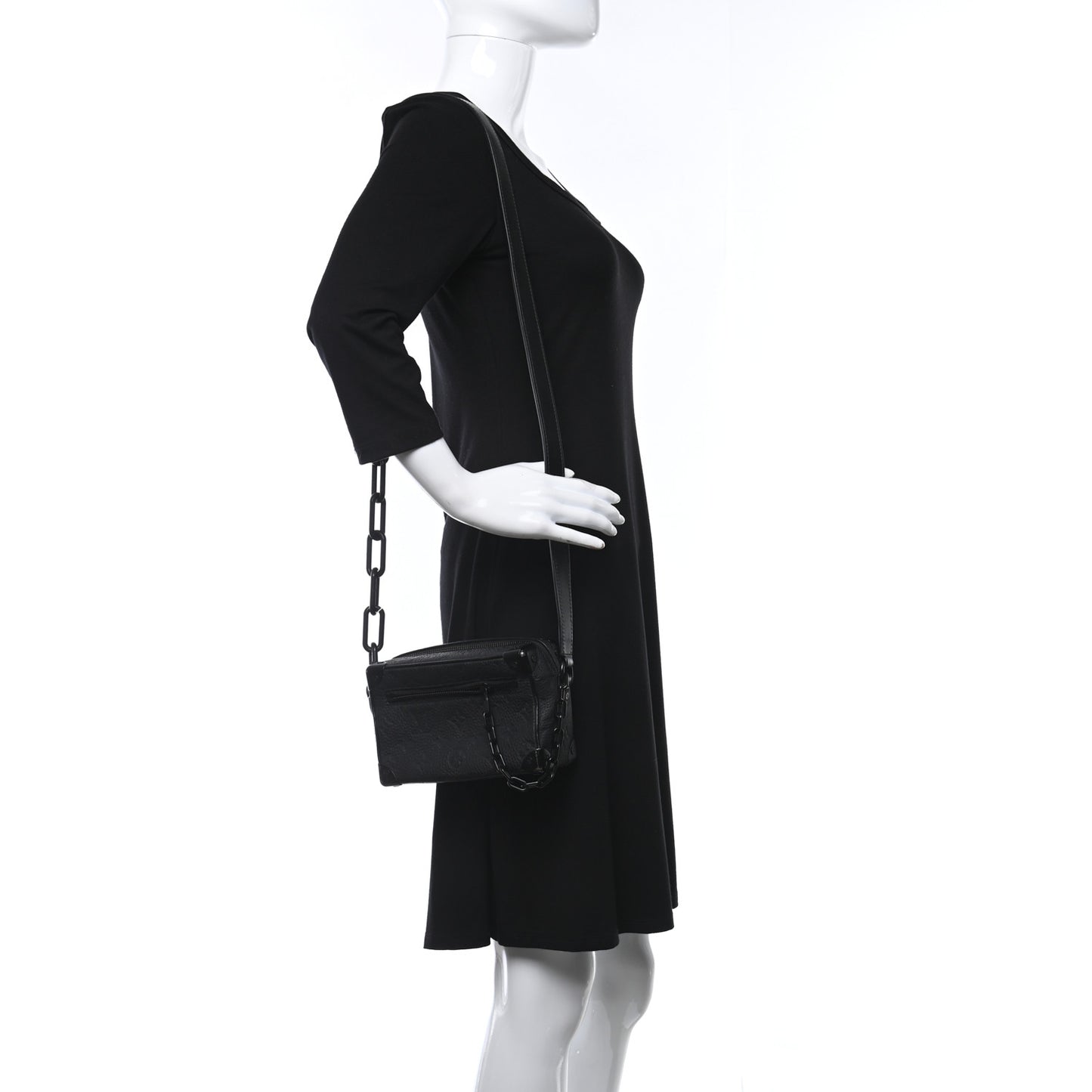 Taurillon Monogram Mini Soft Trunk Black