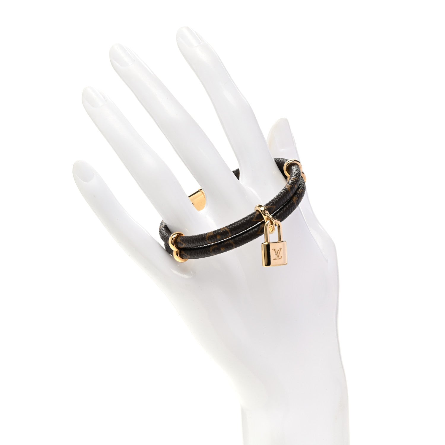 Louis Vuitton Monogram Keep It Twice Bracelet 17 2 of 5