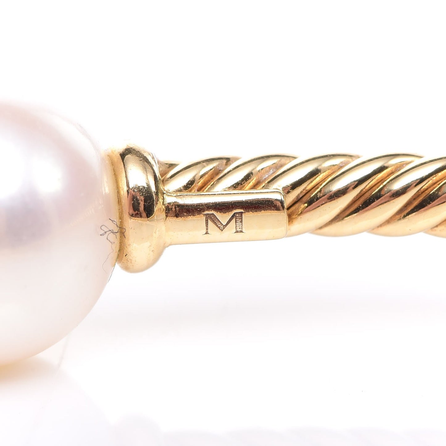 18K Yellow Gold Pearl 8.5mm Solari Bracelet