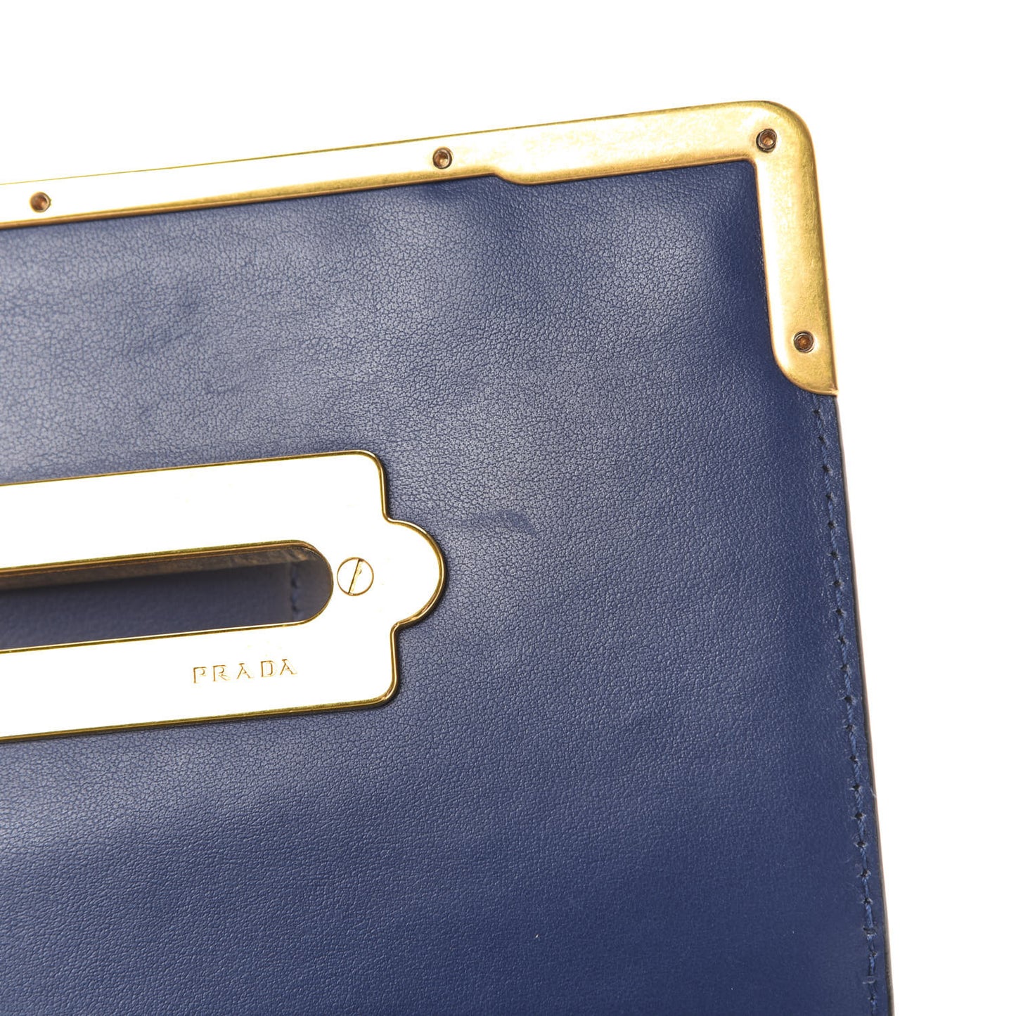 City Calf Saffiano Astrology Cahier Bag Bluette Black