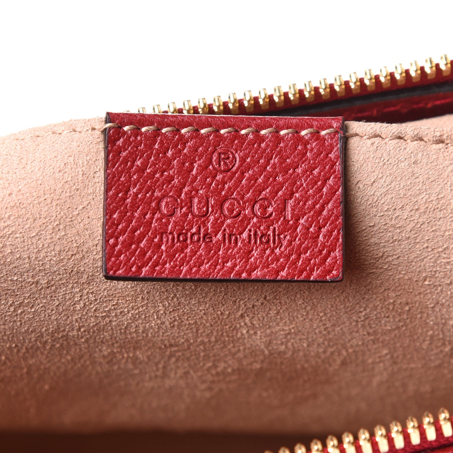 GG Supreme Monogram Flora Web Small Ophidia Tote Bag Red