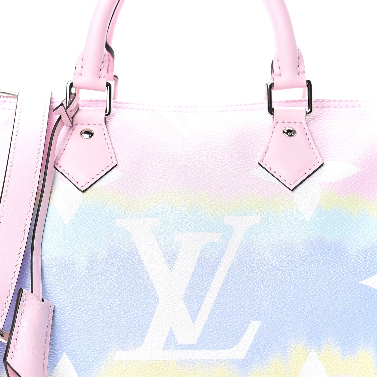 Louis Vuitton Monogram Escale Speedy Bandouliere 30 Pastel 7 of 9