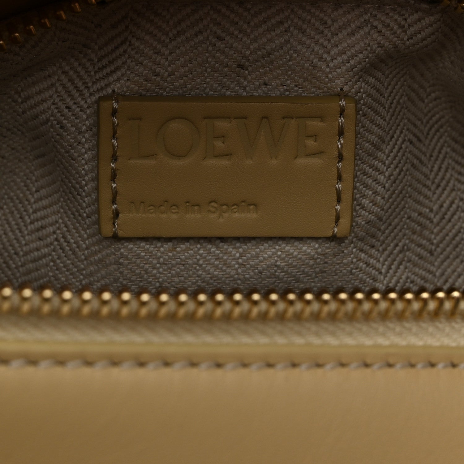 Loewe Calfskin Small Puzzle Edge Bag Dark Butter 7 of 14