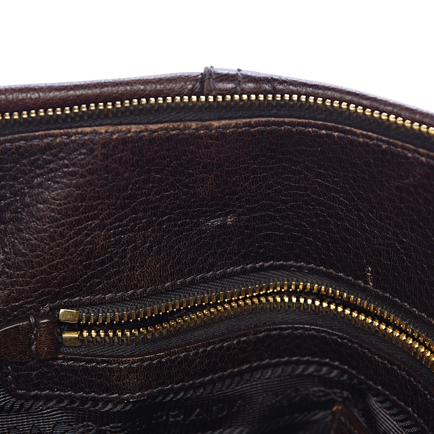 Prada Deerskin Duffel Bag Bruciato 13 of 21