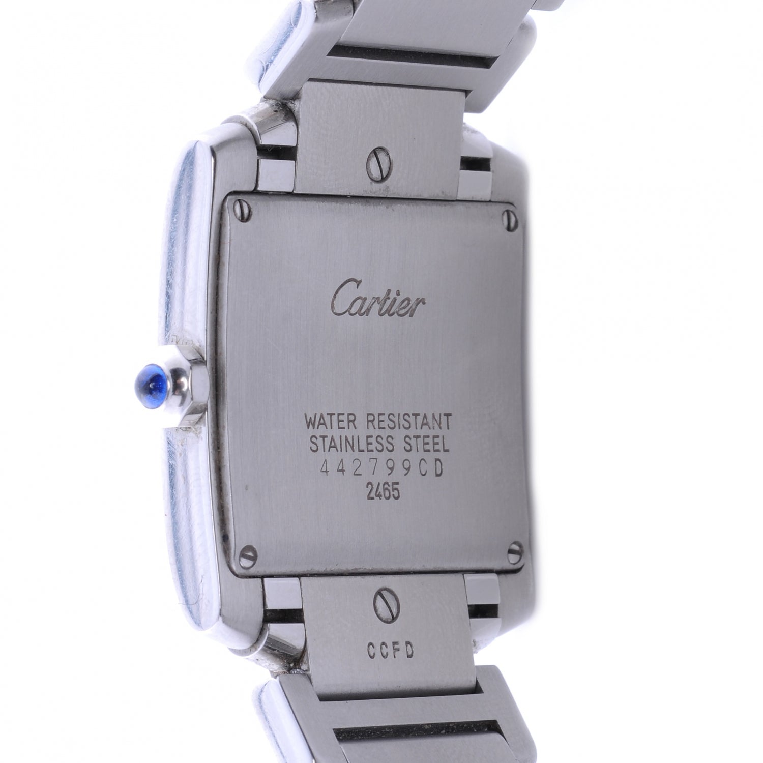 Cartier Stainless Steel 25mm Tank Francaise Quartz Watch 6 of 6