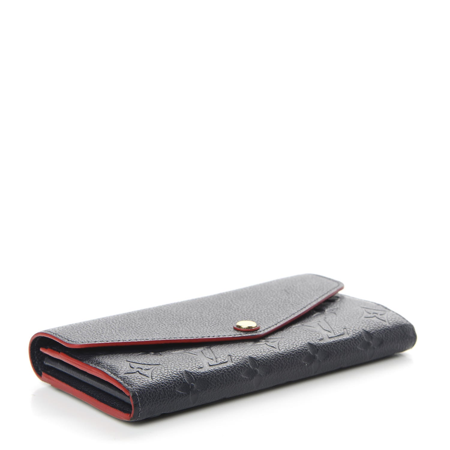 Louis Vuitton Empreinte Sarah Wallet NM Marine Rouge 4 of 8