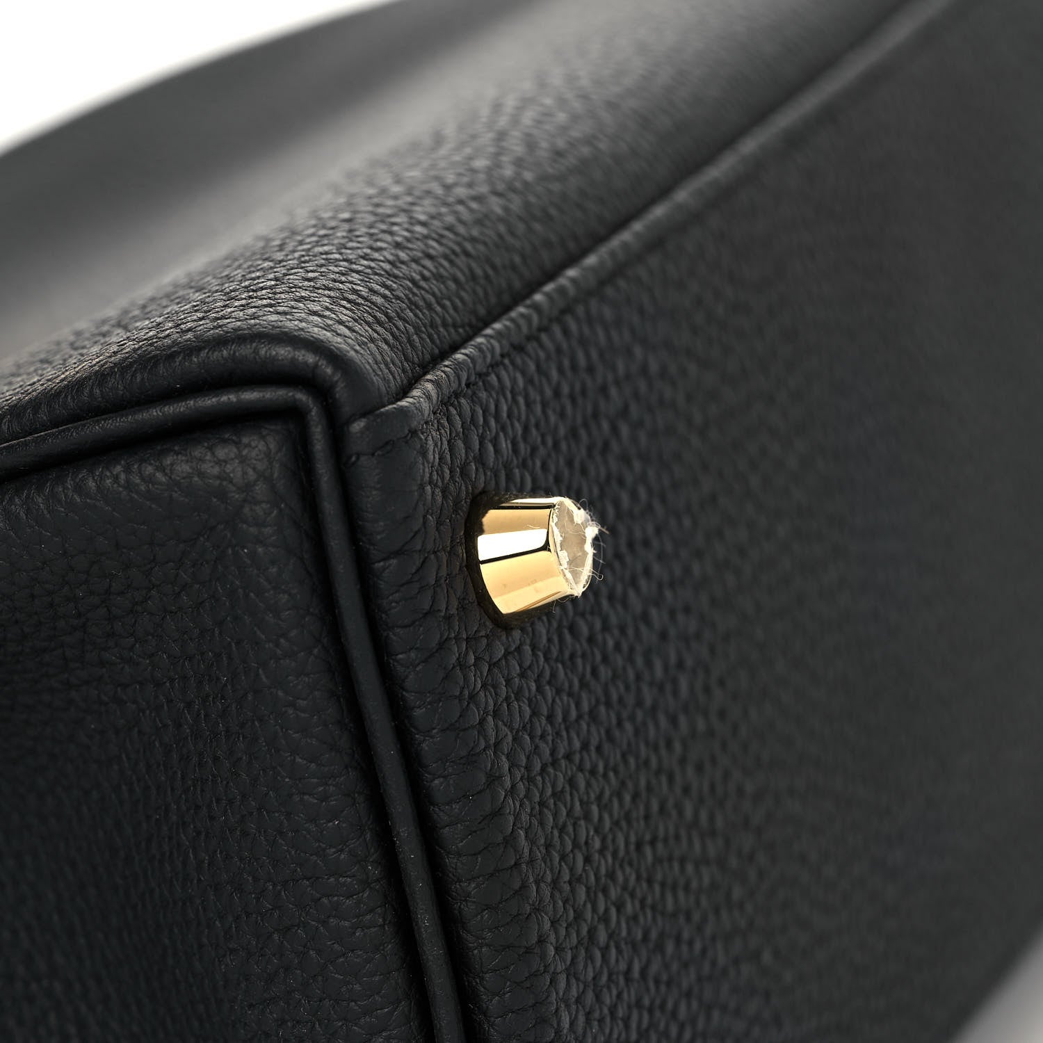 Hermes Togo Kelly Retourne 25 Black 8 of 35