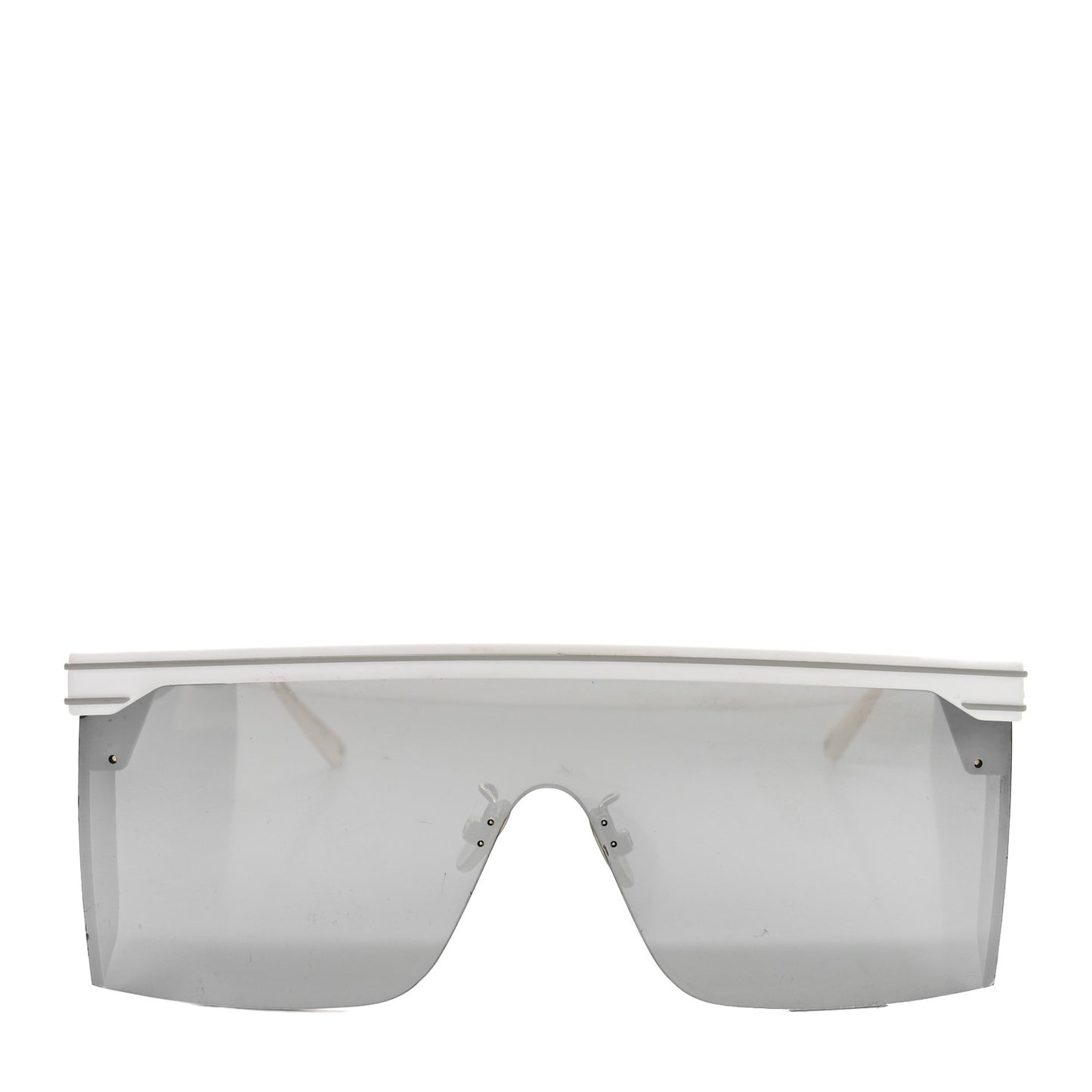 Diorclub M1U Mask Sunglasses White