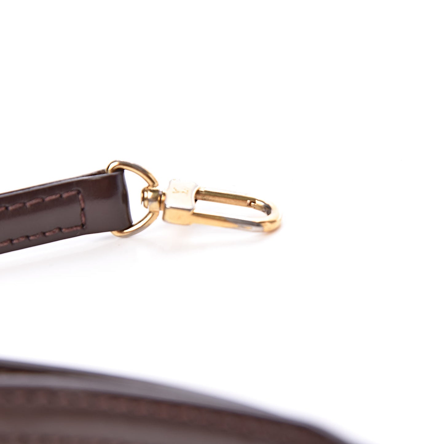 Calfskin 12mm Adjustable Shoulder Strap Brown