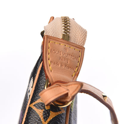 Louis Vuitton Monogram Multicolor Pochette Accessories Black 8 of 13
