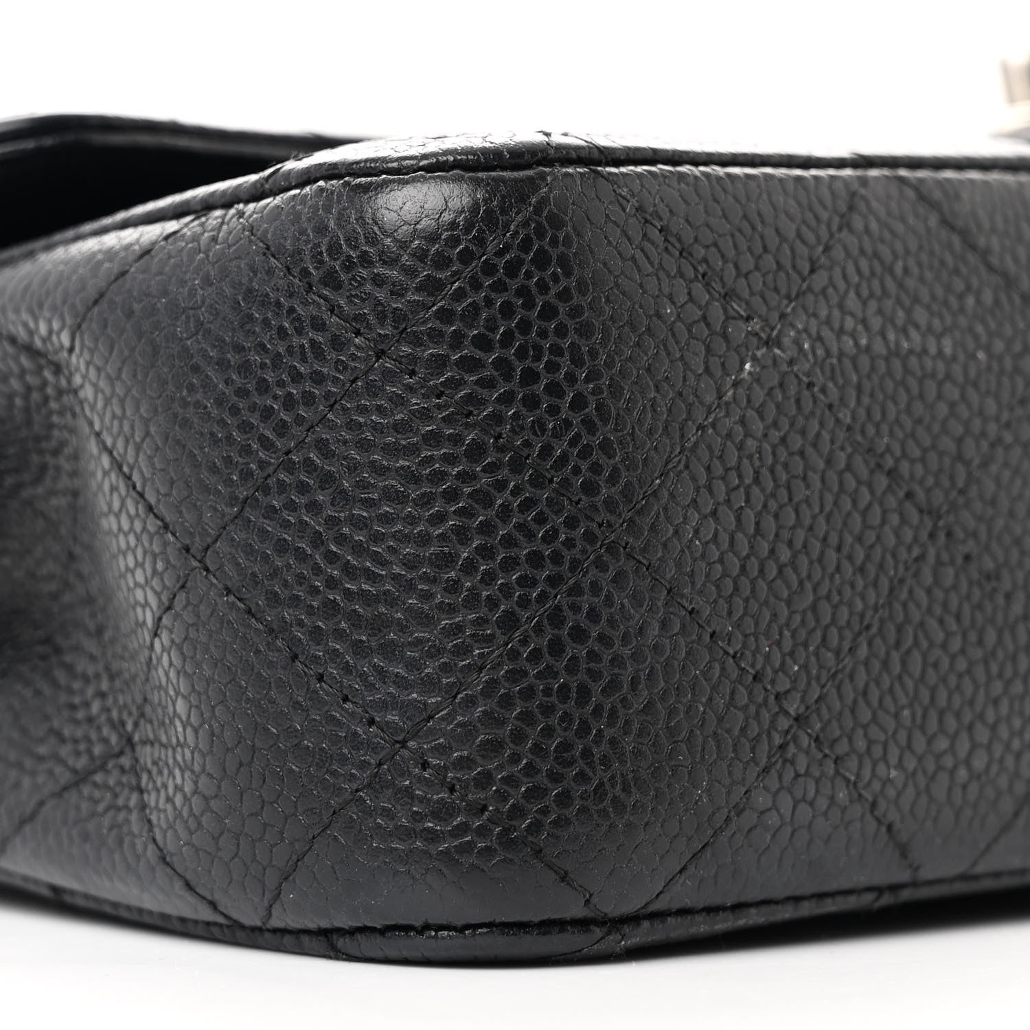 Chanel Caviar Quilted Medium Double Flap Black 9 of 10