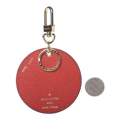 Louis Vuitton Monogram 2020 Christmas Animation Bumper Cars Bag Charm Key Ring Coquelicot 2 of 5