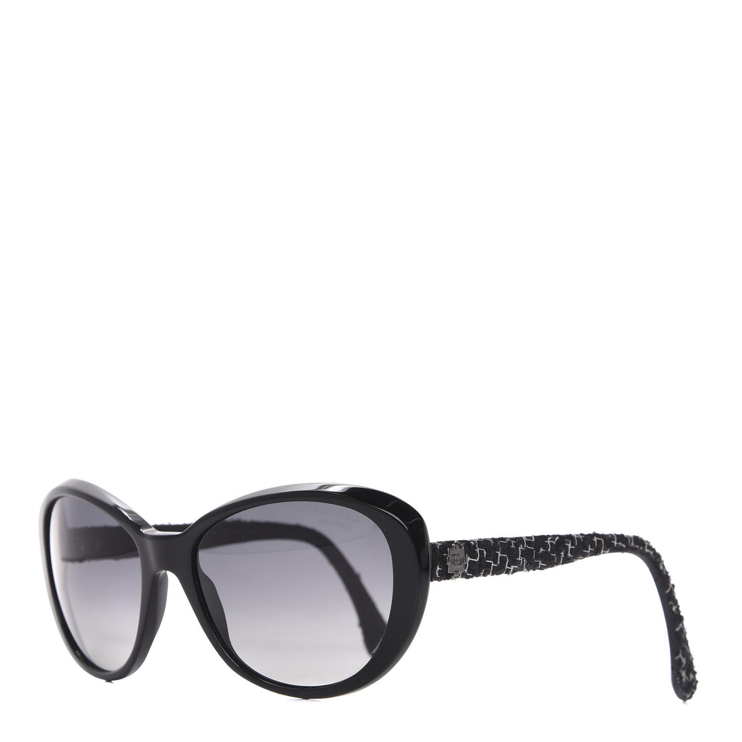 Tweed CC Sunglasses 5241 Black
