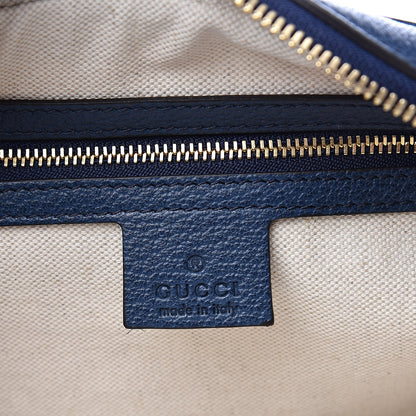 Gucci Canvas Flora Floral Shoulder Bag White Blue Agata Mulitcolor 6 of 10