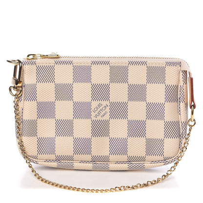 Louis Vuitton Damier Azur Mini Pochette Accessories 1 of 7