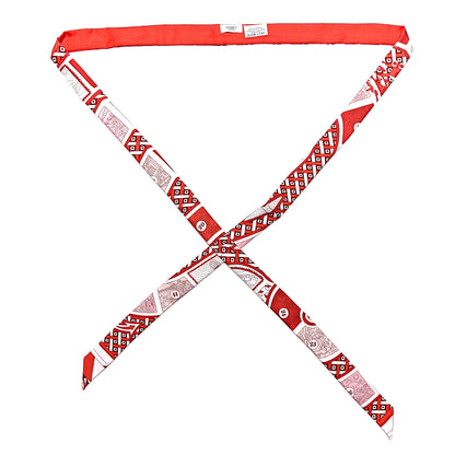 Hermes Silk Le Tour Du Monde Twillon Rouge Rose Rouge Coquelicot 1 of 3