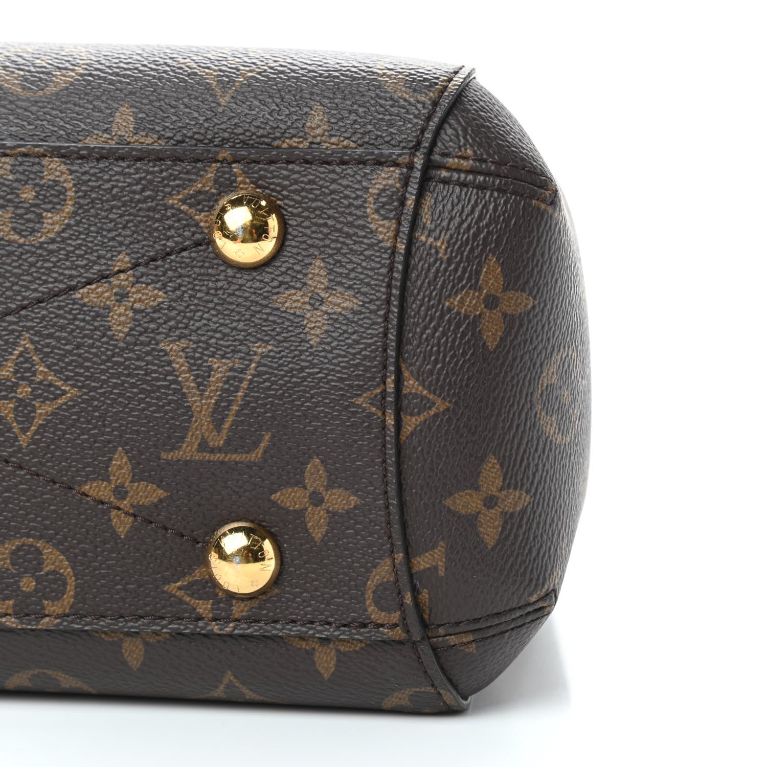Louis Vuitton Monogram Braided Montaigne BB Creme Beige 8 of 8