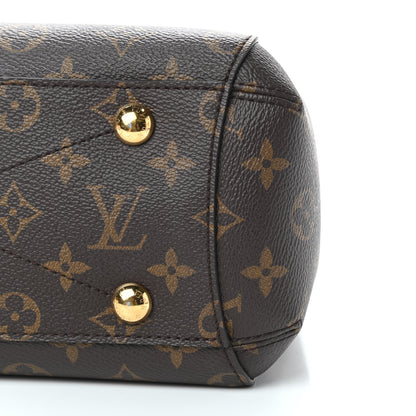 Louis Vuitton Monogram Braided Montaigne BB Creme Beige 8 of 8