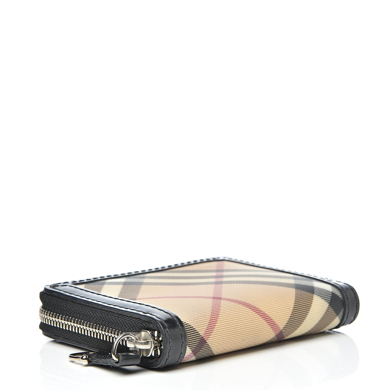Burberry Supernova Check Zip Around Wallet Chocolate 3 of 8